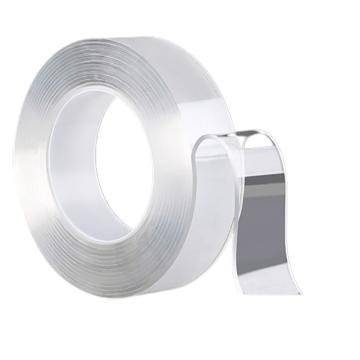 冰禹 无痕强力纳米双面胶 透明胶带，宽3cm*长5m厚1mmBY-7097