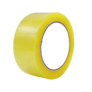 冰禹 快递打包封口胶带 包装封箱胶带，4.5*100y 透明黄1卷BY-7035