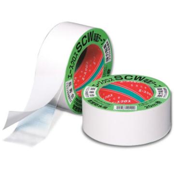 光洋化学 ACE CLOTH气密性胶带，门窗框装潢固定施工漏水修补50mm*20m-SCW透明双面胶带（1卷装）