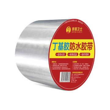 房屋卫士 铝箔光面丁基胶胶带，尺寸:1.0mm*100mm*5m，FWWS-A0003