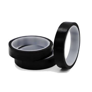 斯凯氟 特氟龙铁氟龙PTFE玻璃纤维布耐高温胶带，黑色防静电，0.13mm*20mm*10m，F7008黑-20mm