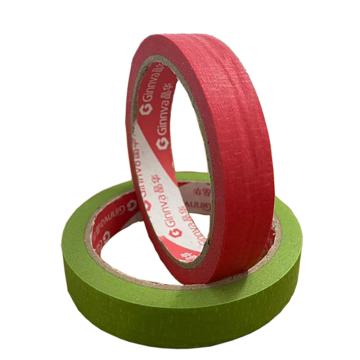 晶华 彩色美纹纸胶带，绿色 140μ*20宽度可定制，绿色JM357-25，25mm*20m