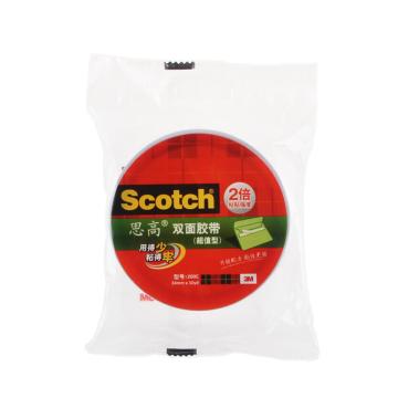 3M思高 胶带，双面胶带200C ，24MM×10YD，单卷