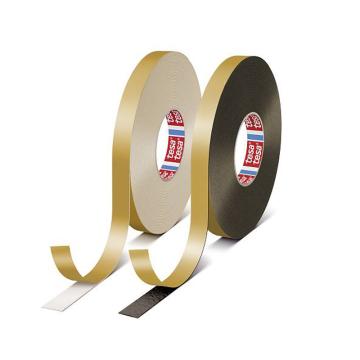 德莎 tesa高强度改性丙烯酸PE泡棉胶带，黑色，宽度50mm，长度50M