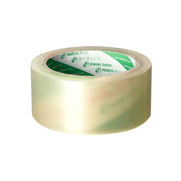北极熊 普透封箱胶带，48MM*40Y，PP-4840 透明色 封箱、打包、困扎 单卷