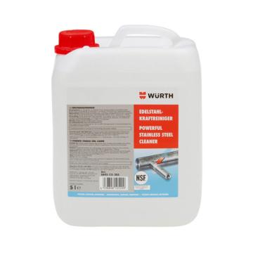 伍尔特 不锈钢表面清洁剂，0893121205，桶装，5L/桶