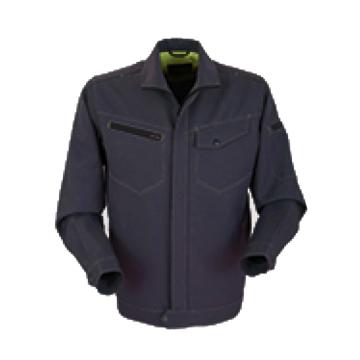 泰普士 94%涤6%棉，易干抗皱工作服，藏青色，PC19TOJ1801NB-5XL