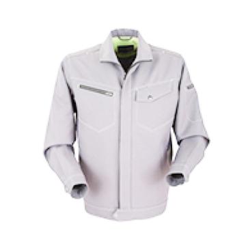 泰普士 94%涤6%棉，易干抗皱工作服，银灰色，PC19TOJ1801G-2XL