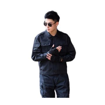 多盾 春秋季长袖作训服，藏青色 160（不含简章）
