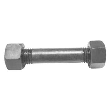 典点扣 HG/T20613等长双头螺栓（配2个螺母）24-3.0*200，10.9级，达克罗，20套/箱