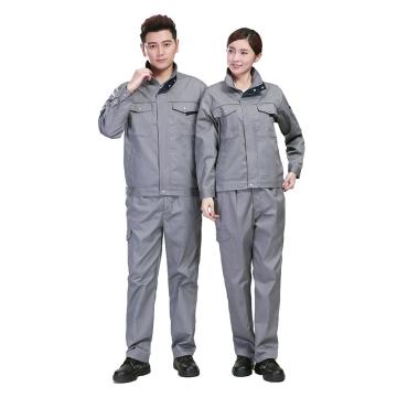 笙谷 涤棉厚纱卡春秋双层工作服，XGAT10-3XL