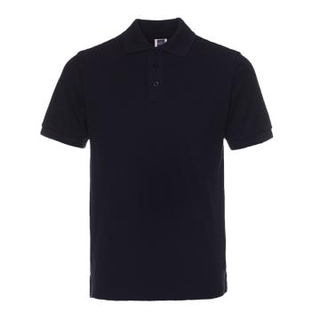 纯色大王 短袖全棉POLO衫220g，1AC03，藏青色，2XL