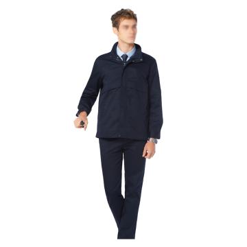 雅姿坊 商务款防静电工作服，YZF2020FJD-藏蓝色-M，同型号30套起订