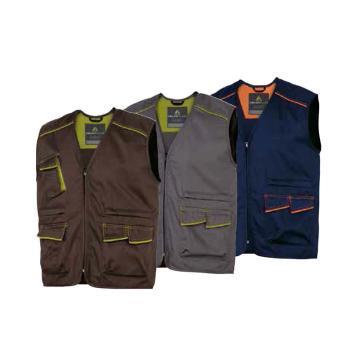 代尔塔DELTAPLUS 马甲，405410-MA-L，M6GIL 马克6系列 棕色