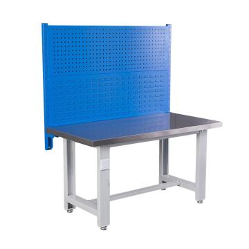 盛悦欣美 重型工作台，不锈钢台面，2100L*750D*800Hmm，带920方孔+百叶，非偏远两台包安装