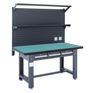 盛悦欣美 重型工作台，复合台面，工业灰，1500L*750D*800Hmm，平三抽920款，非偏远两台包安装