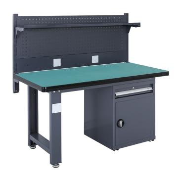 盛悦欣美 重型工作台，复合台面，工业灰，2100L*750D*800Hmm，一抽一门620款，非偏远两台包安装