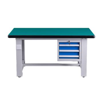 盛悦欣美 重型工作台，防静电台面，吊三抽，尺寸：L1500*W750*H800mm，非偏远两台包安装