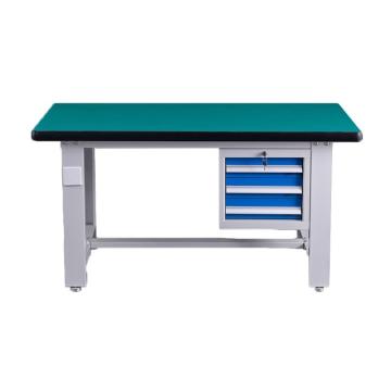 盛悦欣美 重型工作台，复合台面，吊三抽，尺寸：L1800*W750*H800mm，非偏远两台包安装