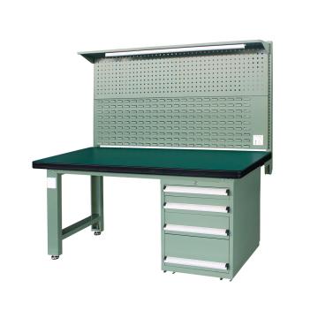 信高 重型工作台，1.8m (带4抽屉及后挂板) 绿色（RAL6011），XFH-1804G 不含安装费