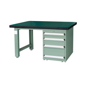 信高 重型工作台，1.8m (带4抽屉) 绿色（RAL6011），XFH-1804 不含安装费