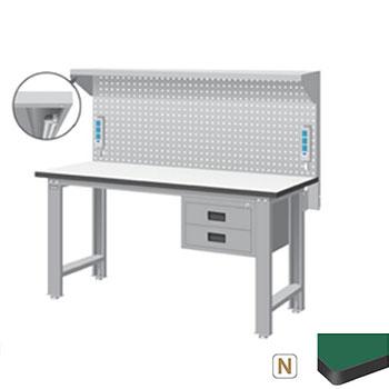 天钢 标准型工作桌，宽深高(mm):1407*1500*785 带挂板 承重（kg）:500，WBS-53021N16 不含安装费