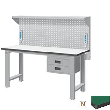 天钢 标准型工作桌，宽深高(mm):1407*1500*785 带挂板 承重（kg）:500，WBS-53021N15 不含安装费