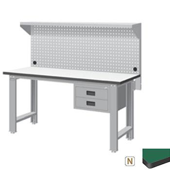 天钢 标准型工作桌，宽深高(mm):1407*1500*785 带挂板 承重（kg）:500，WBS-53021N13 不含安装费