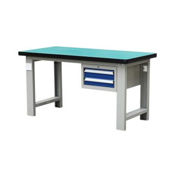 哈德威 二吊抽工作台，1800*750*800 50mm 复合桌面 承载:整体1000KG(抽屉80KG高度100mm*2)