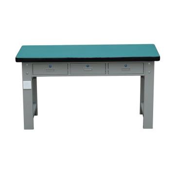 哈德威 三横抽工作台，1800*750*800 50mm 复合桌面 承载:整体1000KG(抽屉80KG高度100mm)