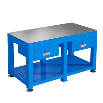 盛悦欣美 模具钳工台，蓝色二抽，1500×750×800mm