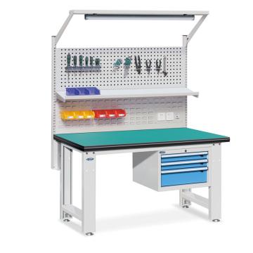 西域推荐 工作台 ，尺寸（mm）:1500*750*800+1100 ，WB15750311F 不含安装费