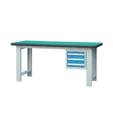 锐德 50mm复合桌面单吊3抽柜重型工作桌，1800W*750D*800H 载重：1000kg，RD1802BZ 不含安装费