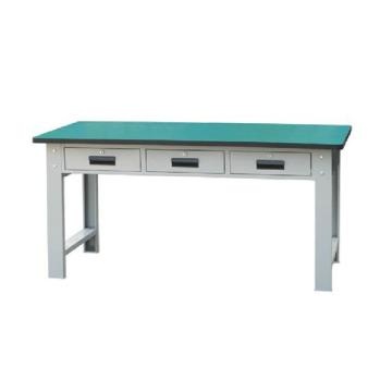 锐德 50mm复合桌面三抽重型工作桌，1800W*750D*800H 载重：1000kg，RD1831Z 不含安装费