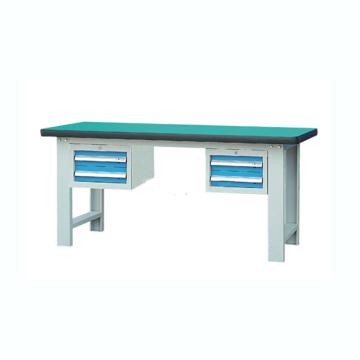 锐德 50mm复合桌面双吊2抽柜重型工作桌，1500W*750D*800H 载重：1000kg，RD1502CZ 不含安装费