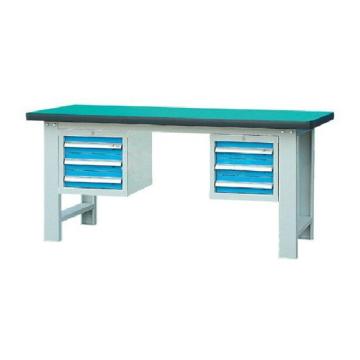 锐德 50mm复合桌面双吊3抽柜重型工作桌，2100W*750D*800H 载重：1000kg，RD2102DZ 不含安装费