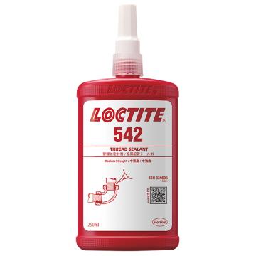 乐泰 管螺纹 密封胶，Loctite 542 单组份 中强度型，250ml