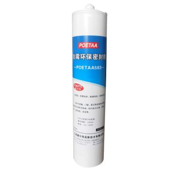 颇尔特POETAA 防霉环保密封胶，POETAA583，白色310ml/支