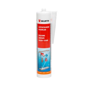 伍尔特 酸性硅酮密封胶，0892215，全透明，310ML/支（售完即止）