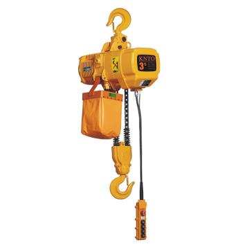 哈德威 环链电动葫芦380V HHBD-3T*3米(双链) 3.4M/min，固定式HHBD-3T*3米(双链) 3.4M/min