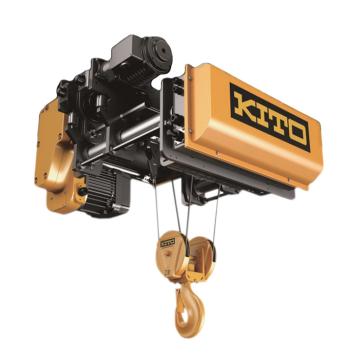 KITO RY钢丝绳葫芦全球销售型，额定载重(T):2.8t 起升高度(M):12m，RY1LA028IHI12ABC