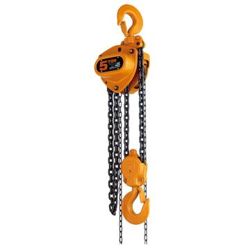 KITO 手拉葫芦，额定载重(T):5.0 标准起升高度(M):3.0，CB050-3M