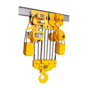 哈德威 环链电动葫芦380V HHBD-25T*3米(十链)1.1M/min，运行式HHBD-25T*3米(十链)1.1M/min