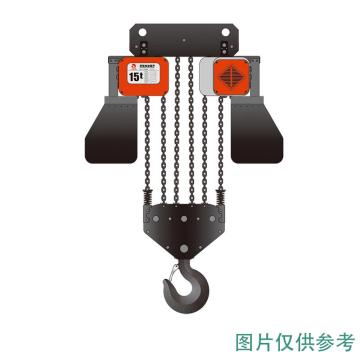双鸟 环链电动葫芦，额定载荷(T):20 提升高度(M):8，SHH-A 20T8M