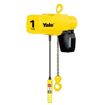 耶鲁 YJL1-10TH16S1 负载1000Kg，4/1米/分双速电动环链葫芦 提升高度3米，YJL1-16