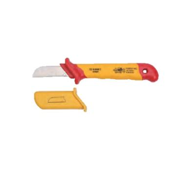 长城精工Greatwall 双色VDE绝缘直平型电缆刀，50*180mm，416201
