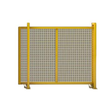 哈德威 隔离网对开门，孔径5*5铁丝网，钢丝粗度3.8MM，高1.5m*宽2m，单扇门