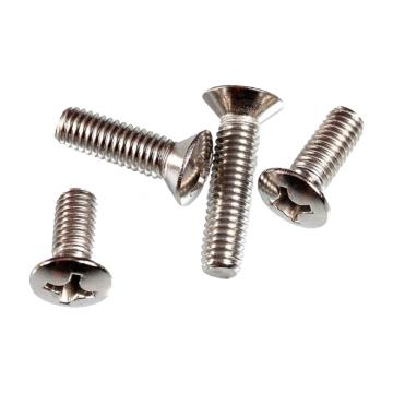 东明 GB820十字槽半沉头螺钉，M6-1.0X16，不锈钢304，450个/盒