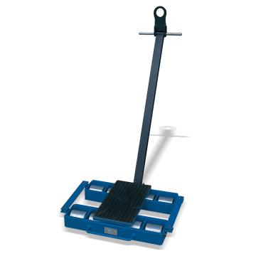 Raxwell 12吨ST系列美式滑动轮，8个超强度钢轮，带牵引手柄，RMWS0009