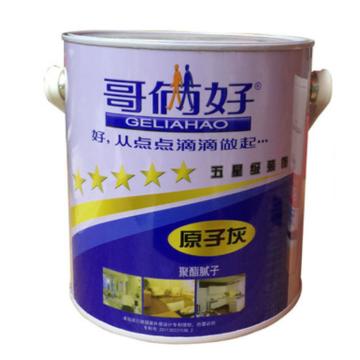 哥俩好 聚酯腻子，306，2KG/桶